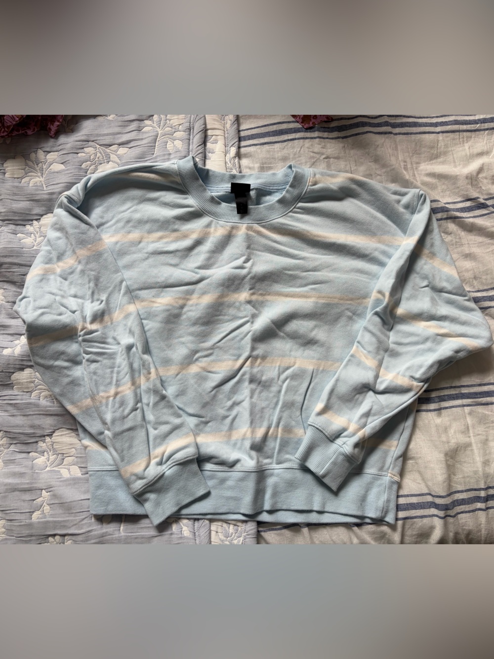Size medium target striped sweatshirt